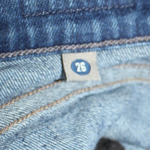 Citizens of Humanity low rise cropped blend cotton skinny jeans size 26 - Picture 8 of 9